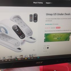 Umay Under Desk Elliptical Trainer 