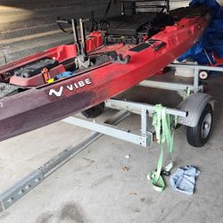Kayak with trailer for sale”