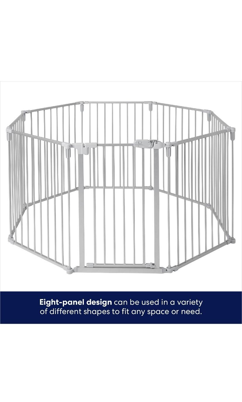 8 Panel Configurable Dog Gate & Playpen