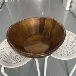 Wooden Bowl From The CELLAR MACY’s 