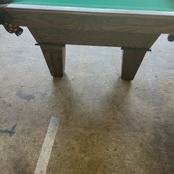 8 Foot Pool Table