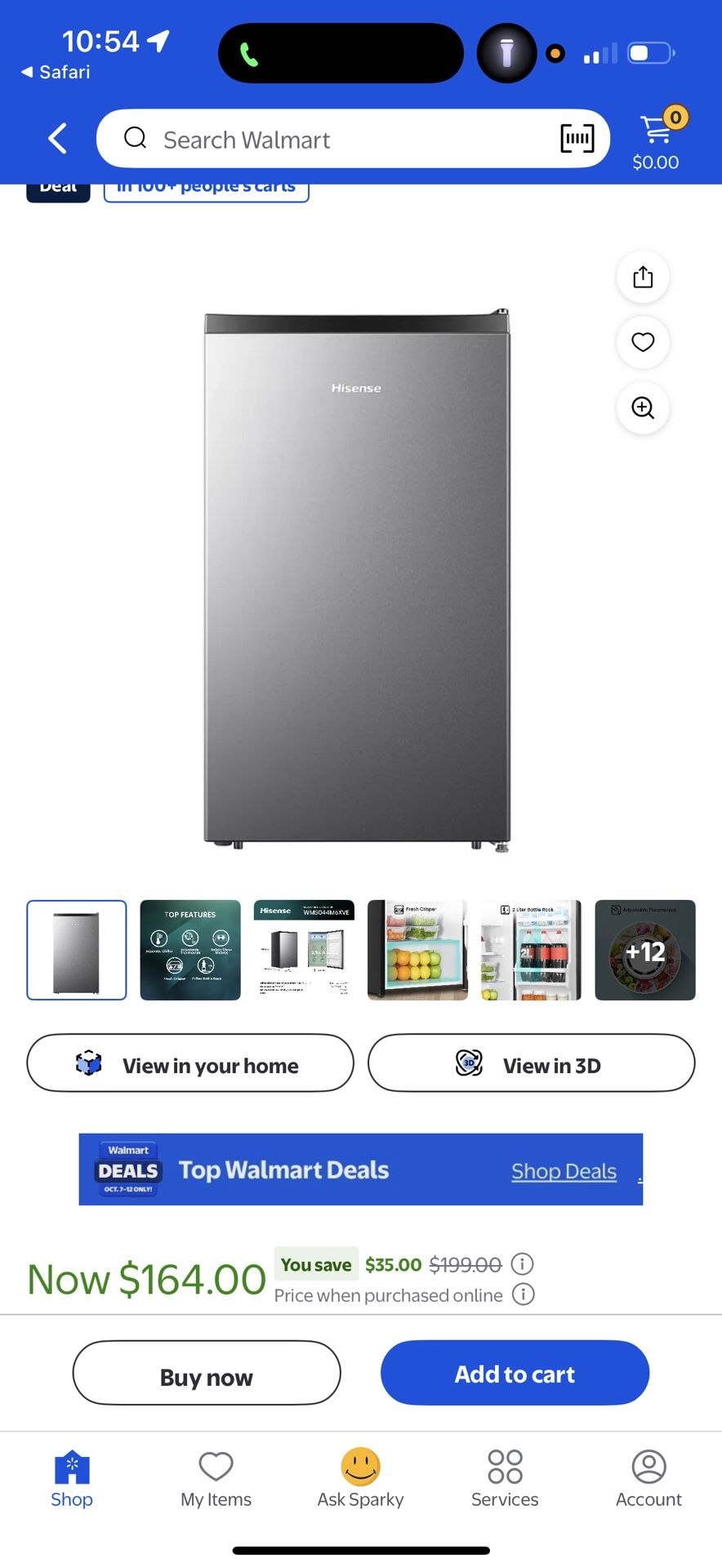 Hisense Mini Fridge