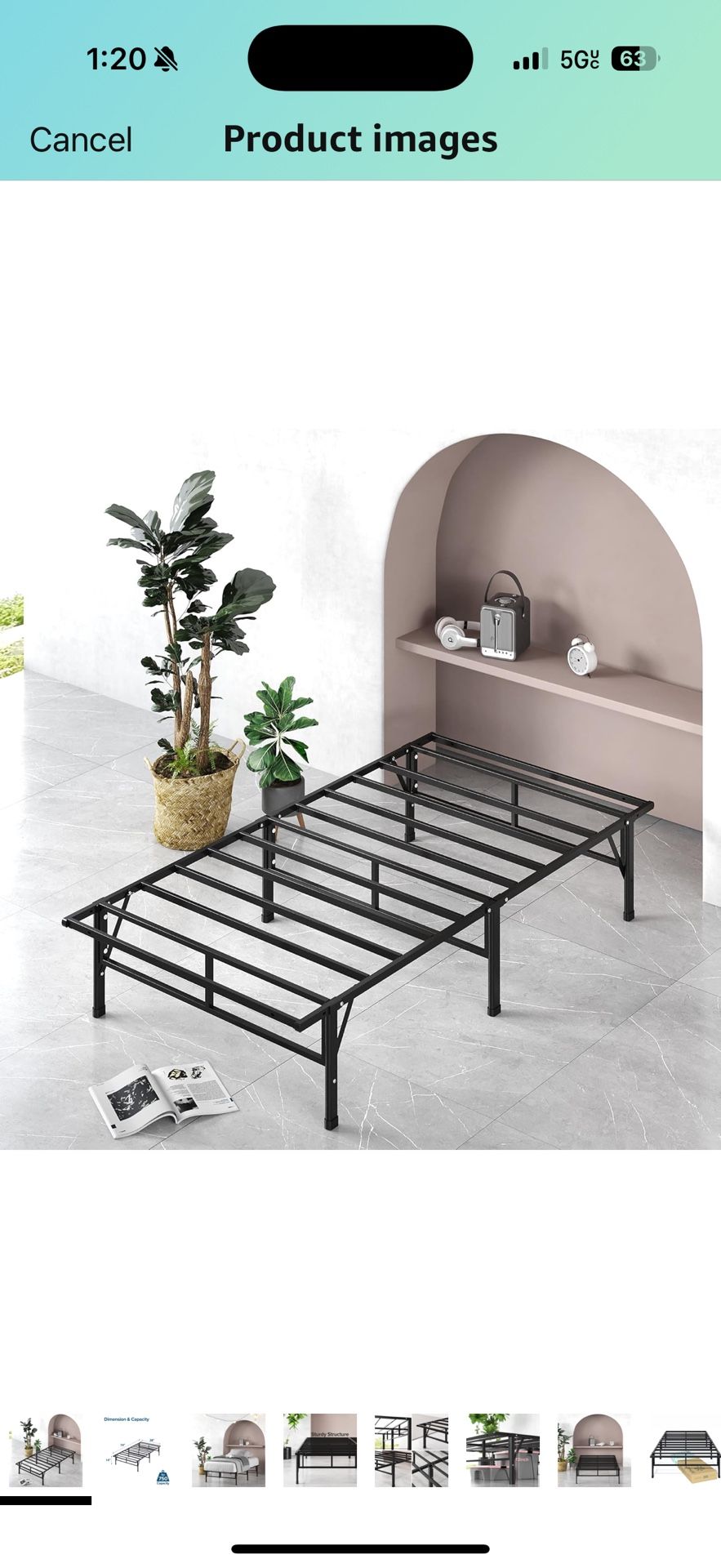 ZINUS SmartBase 14” Queen Bed Frame 