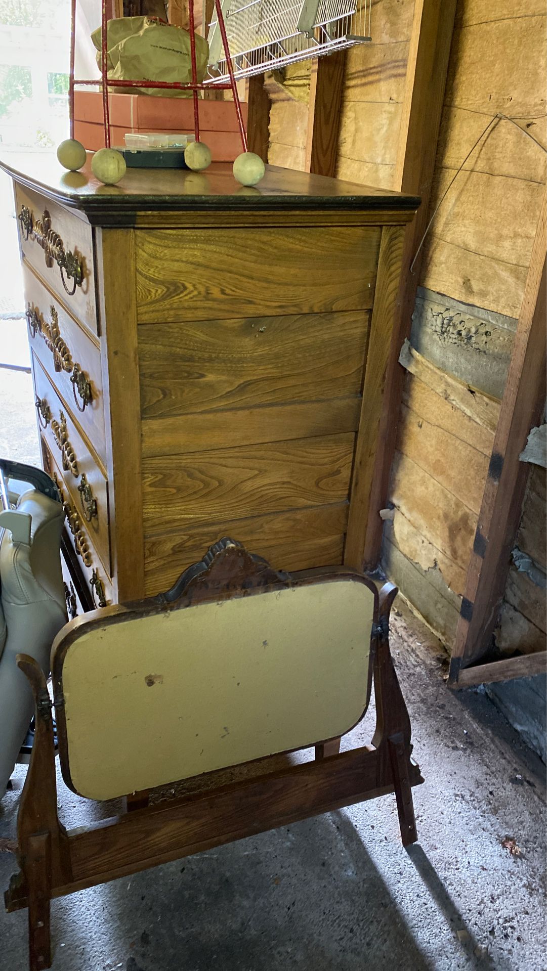 Vintage antique dresser