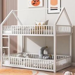 White Bunk Bed