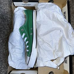 Converse Amazon Green Men Size 8