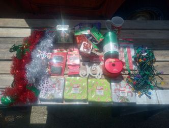 Christmas and Halloween decorations