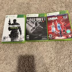🎮 Xbox 360 Game Lot – Call of Duty & NBA Collection