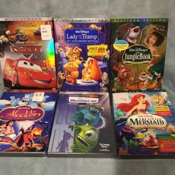 Disney Movie DVDs New
