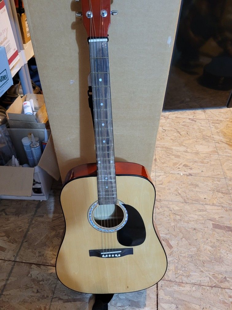 Cresent Hand Made Acustic Guitar