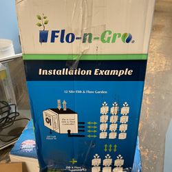 Flo N Grow Hydroponic System With 6 Site Expansion Kit 