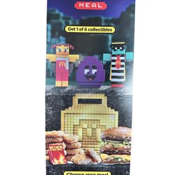 McDonalds Minecraft Movie Poster Board