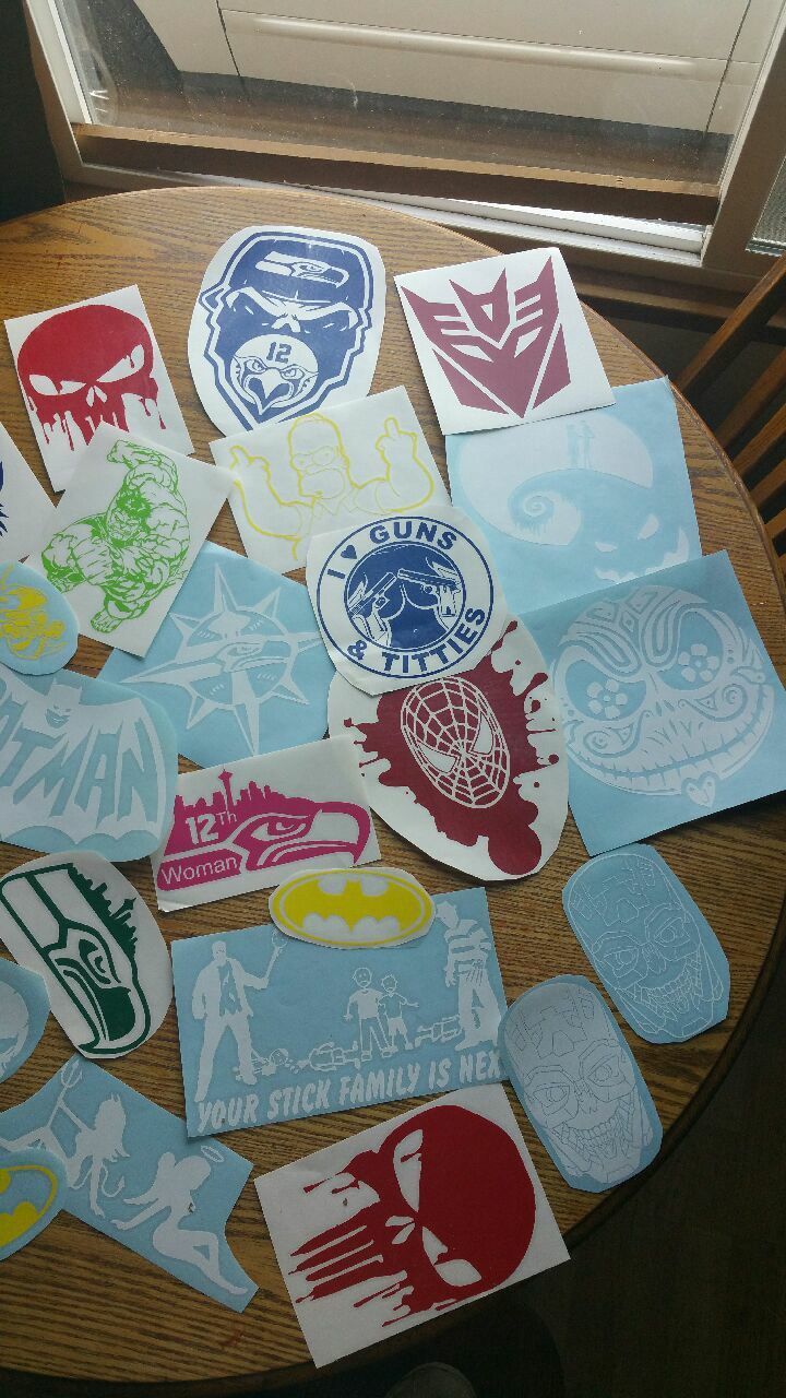 Custom Decals Made To Oder