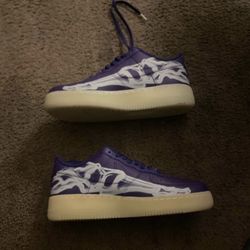 Air Force 1 Low 'Purple Skeleton'