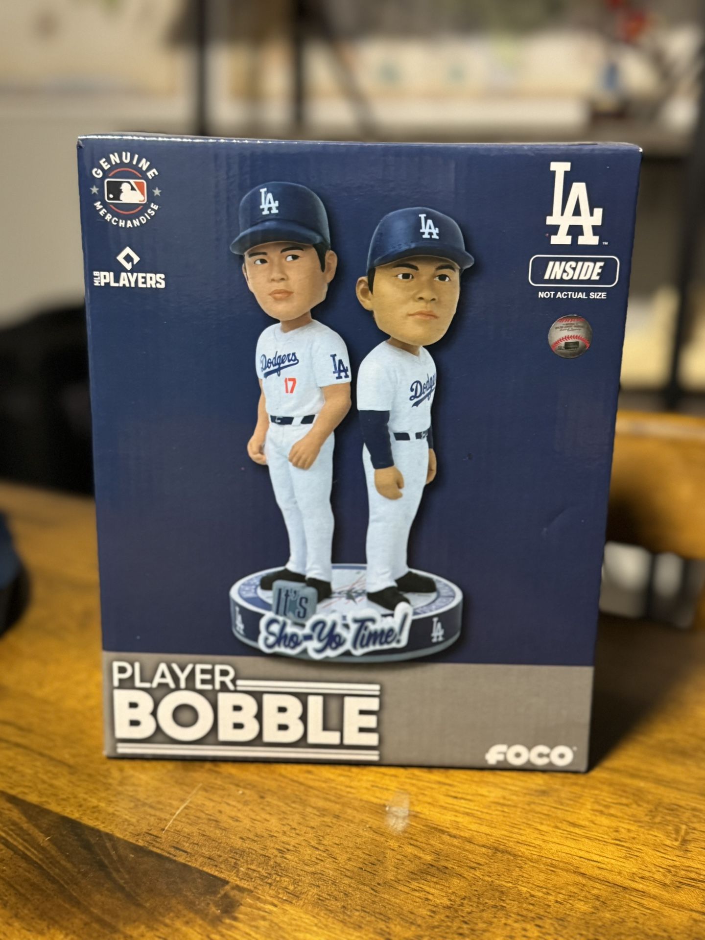 Shohei Ohtani / Yamamoto Sho Yo Time! LA Dodgers Bobblehead FOCO /360 New In Box