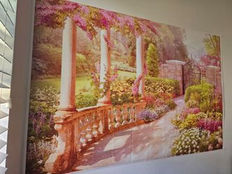 Spring Garden Backdrop Photography Background 39"×59"  Wall art