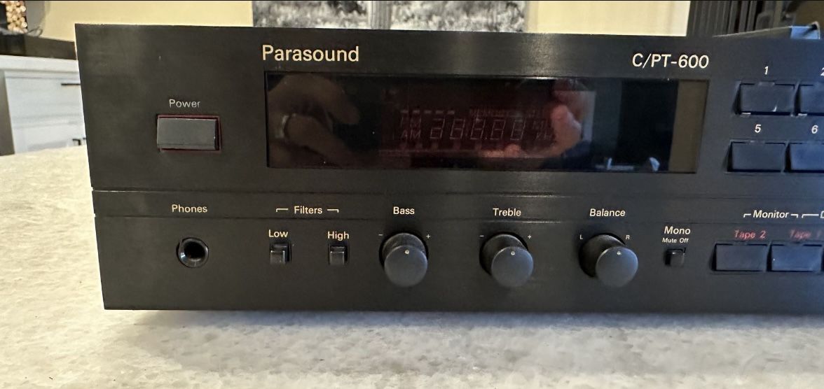 Parasound Pre-Amp Tuner