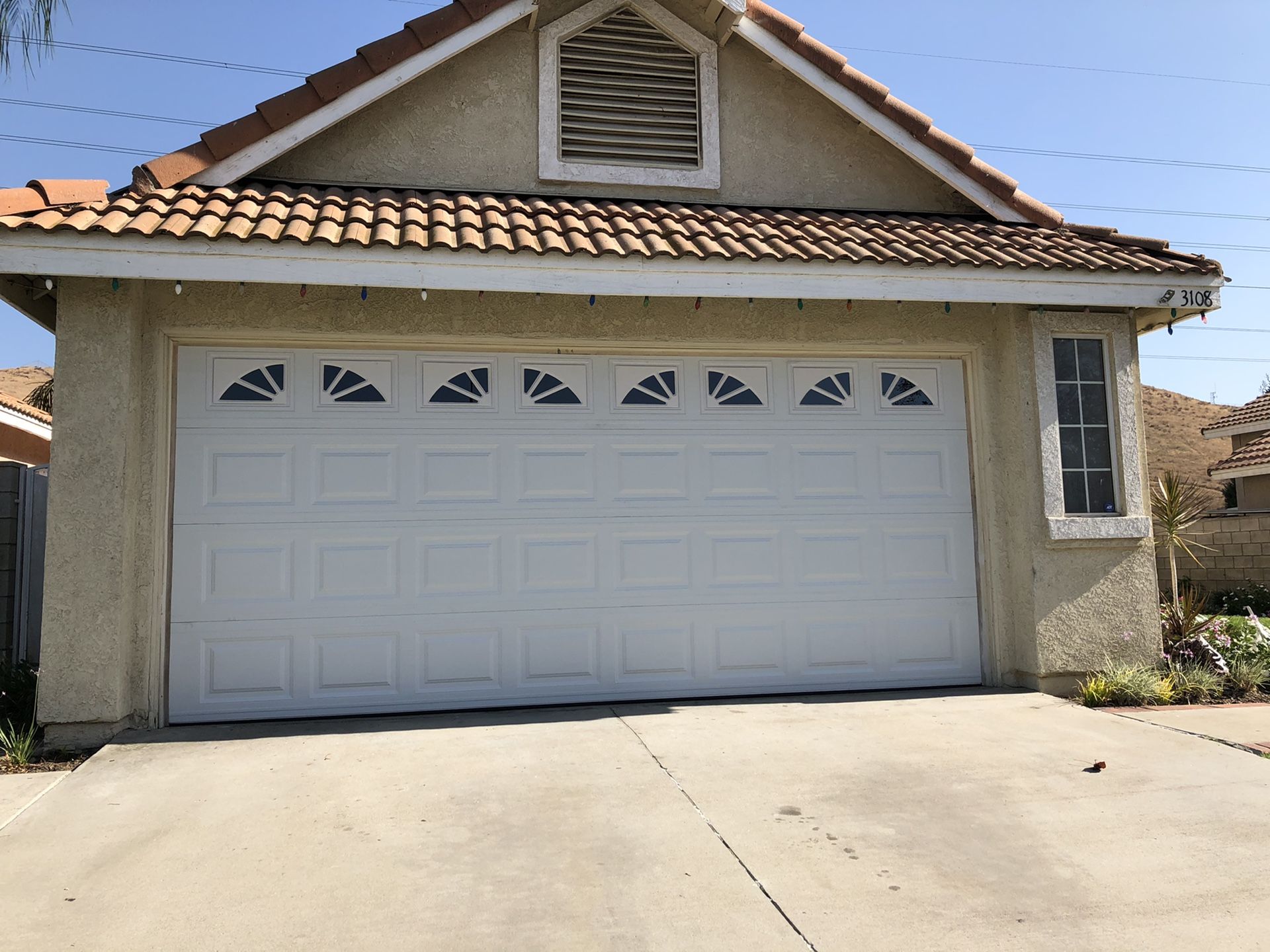 Quick garage door