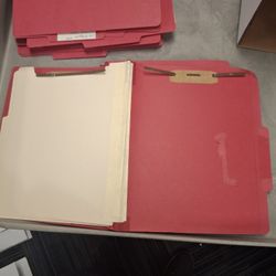 File Folders 25 For $10 Multi Color