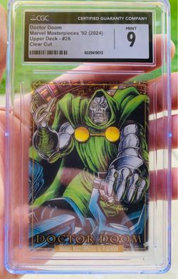 Doctor Doom Clear Cut 92’ Marvel Masterpiece
