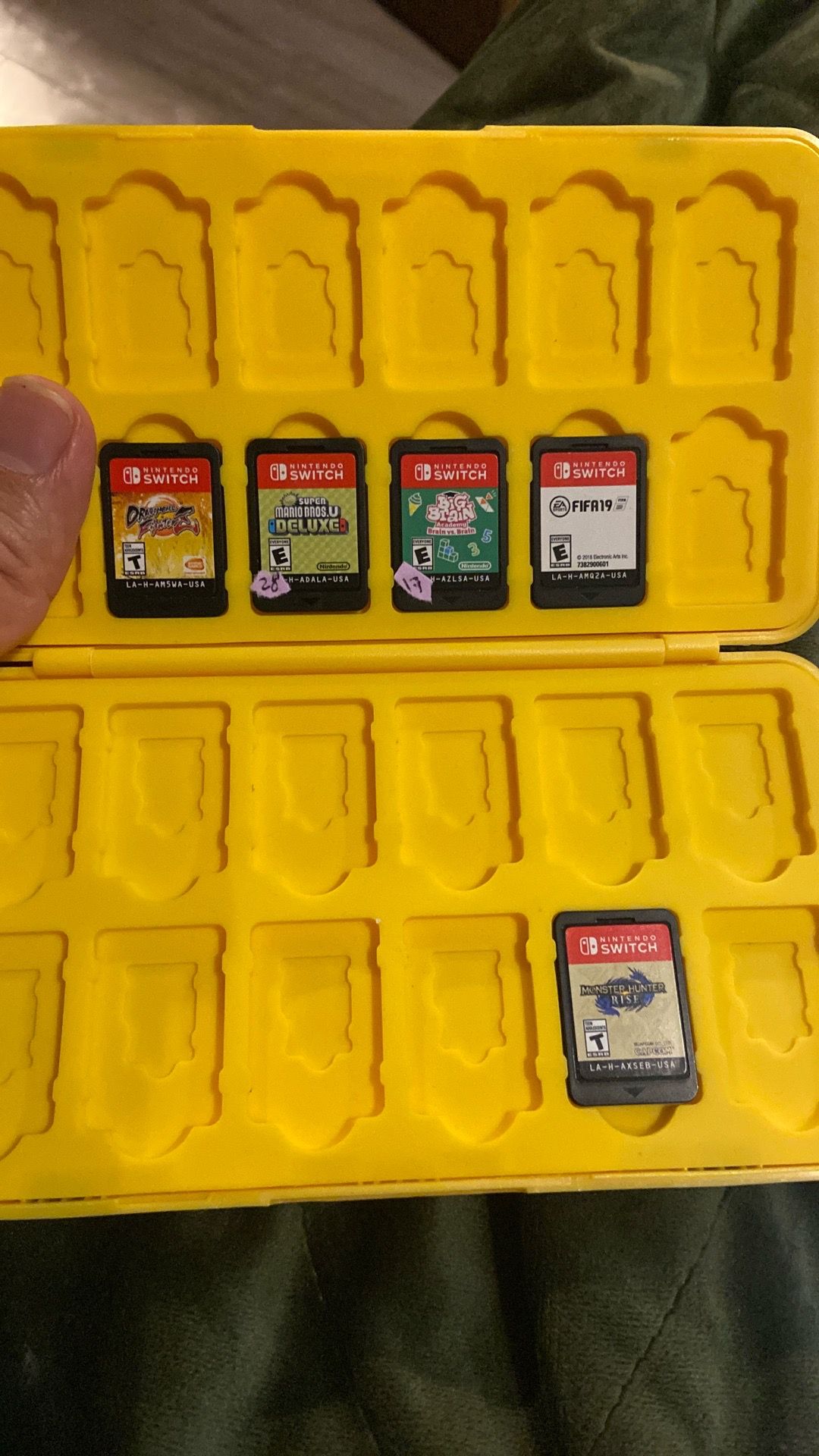 Nintendo switch games