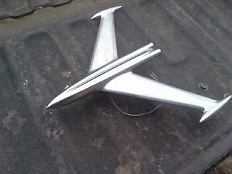 1956 OLDSMOBILE ROCKET 88 JET PLANE HOOD ORNAMENT