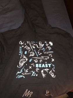 MrBeast Hoodie Size M