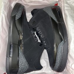 Jordan 3 Black Cat Size 11