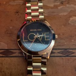 Michael Kors love watch gold 