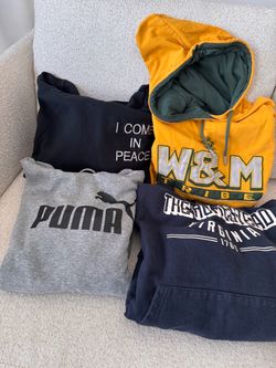 4 clean gently used Sweat Shirts