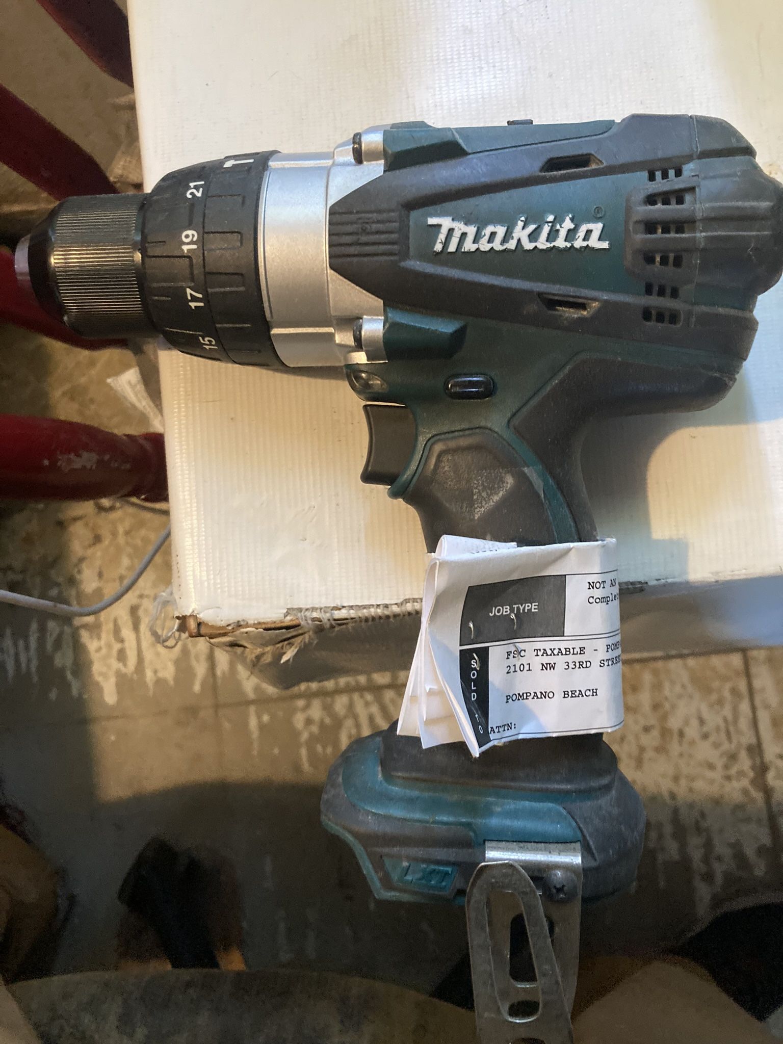 MAKITA LXPH03 Hammer Drill REFURBISHED TESTED NO BATTERY OR CHARGER