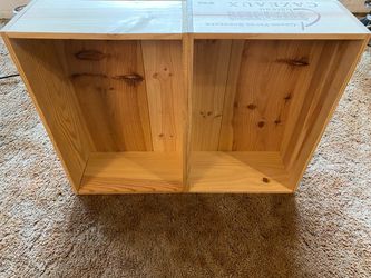 Wood wine boxes..