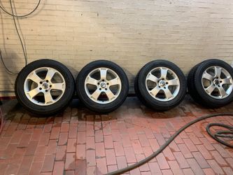 255/55/18 Porsche rims and tires