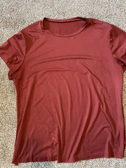Shein Rust Top With Side Slits 2x