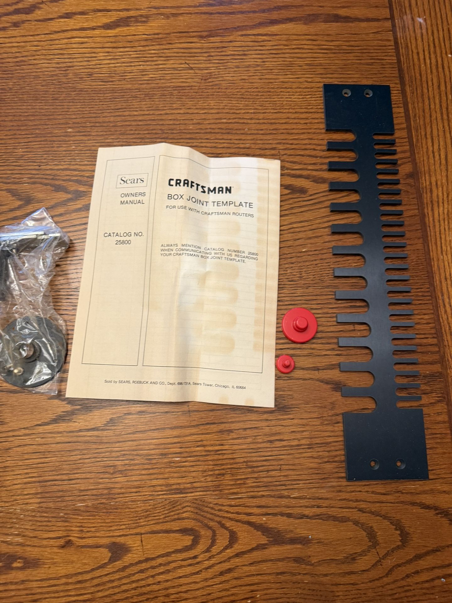 Craftsman Box Joint Template