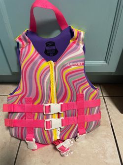 New Speedo brand child infant life vest