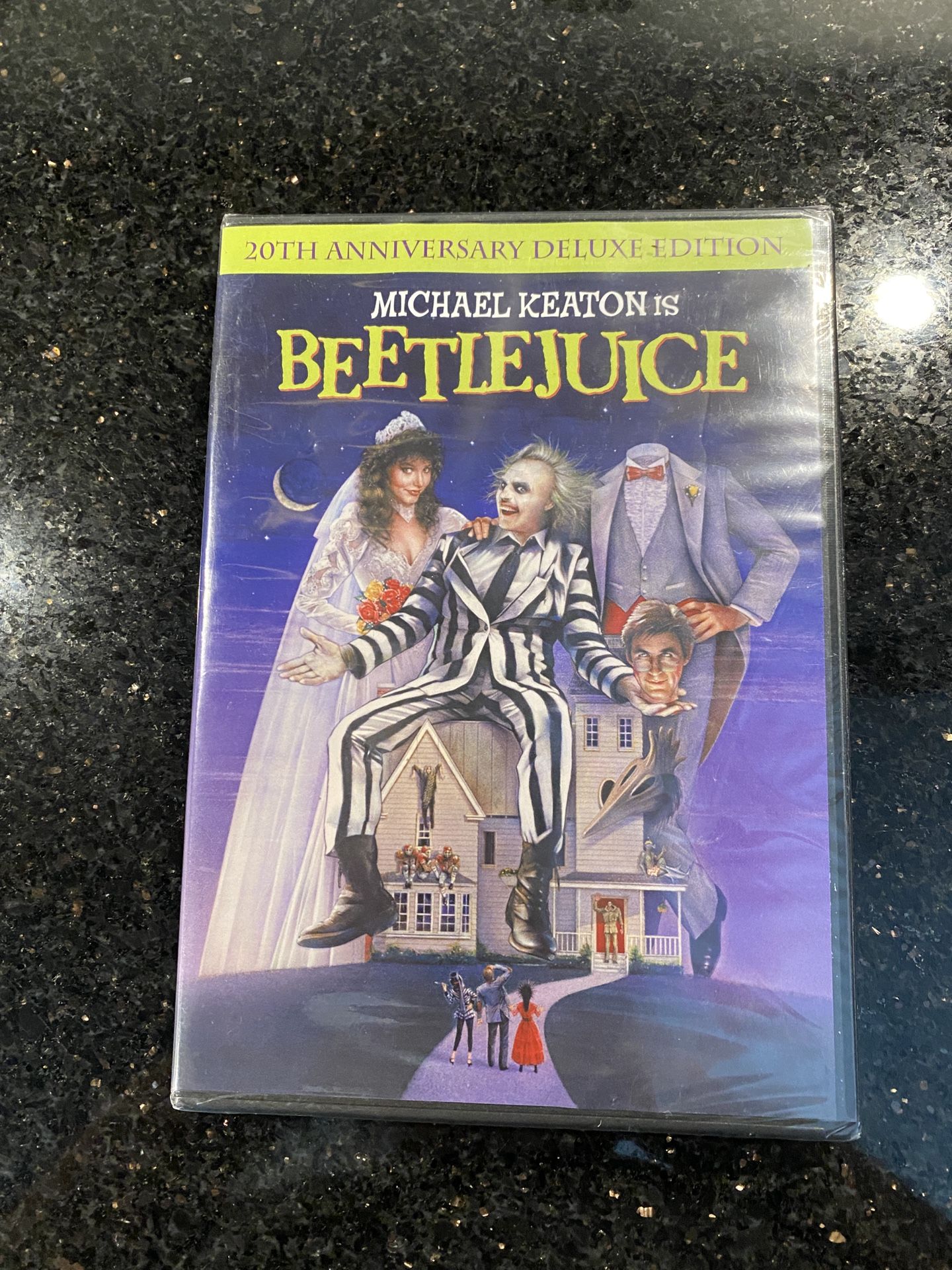 Beetlejuice DVD 20th Anniversary Deluxe Edition NEW