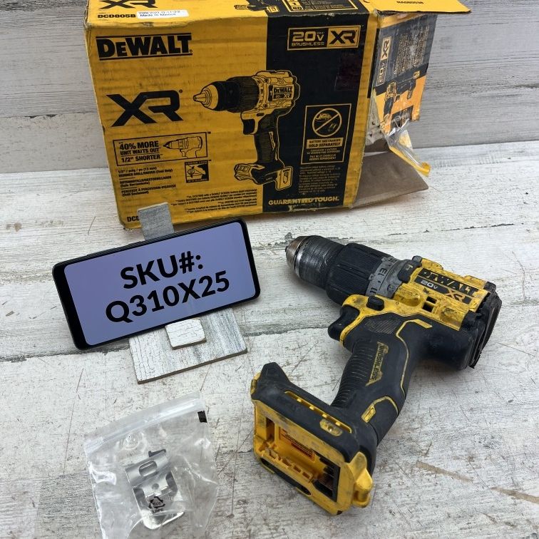 USED Dewalt 20V XR Compact 1/2 in. Hammer Drill (Tool Only)