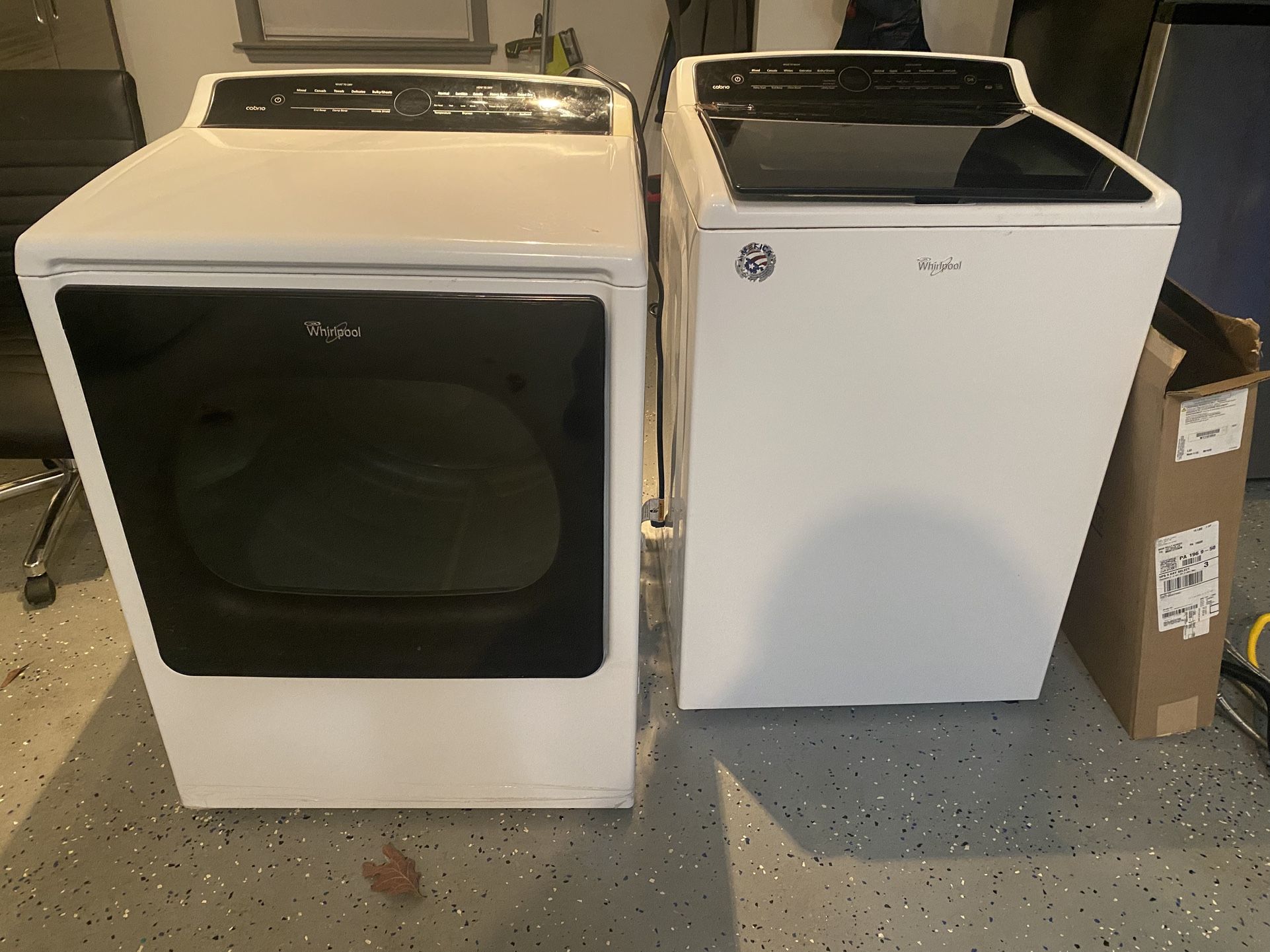 Whirlpool Cabrio Washer And Dryer