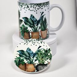 12 Ounce Mug And Matching Coaster