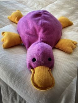 Vintage 1998 Edition TY Pillow Pal Paddles the Platypus