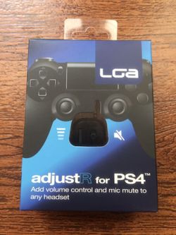 AdjustR for PS4!! (Volume/Mic control)
