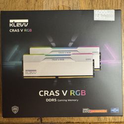 DDR5 RAM KLEVV CRAS V RGB 48GB (2X24GB) 6000MHz CL30