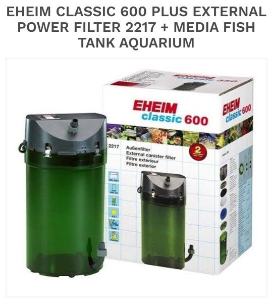 EHEIM CLASSIC 600 CANISTER FILTER