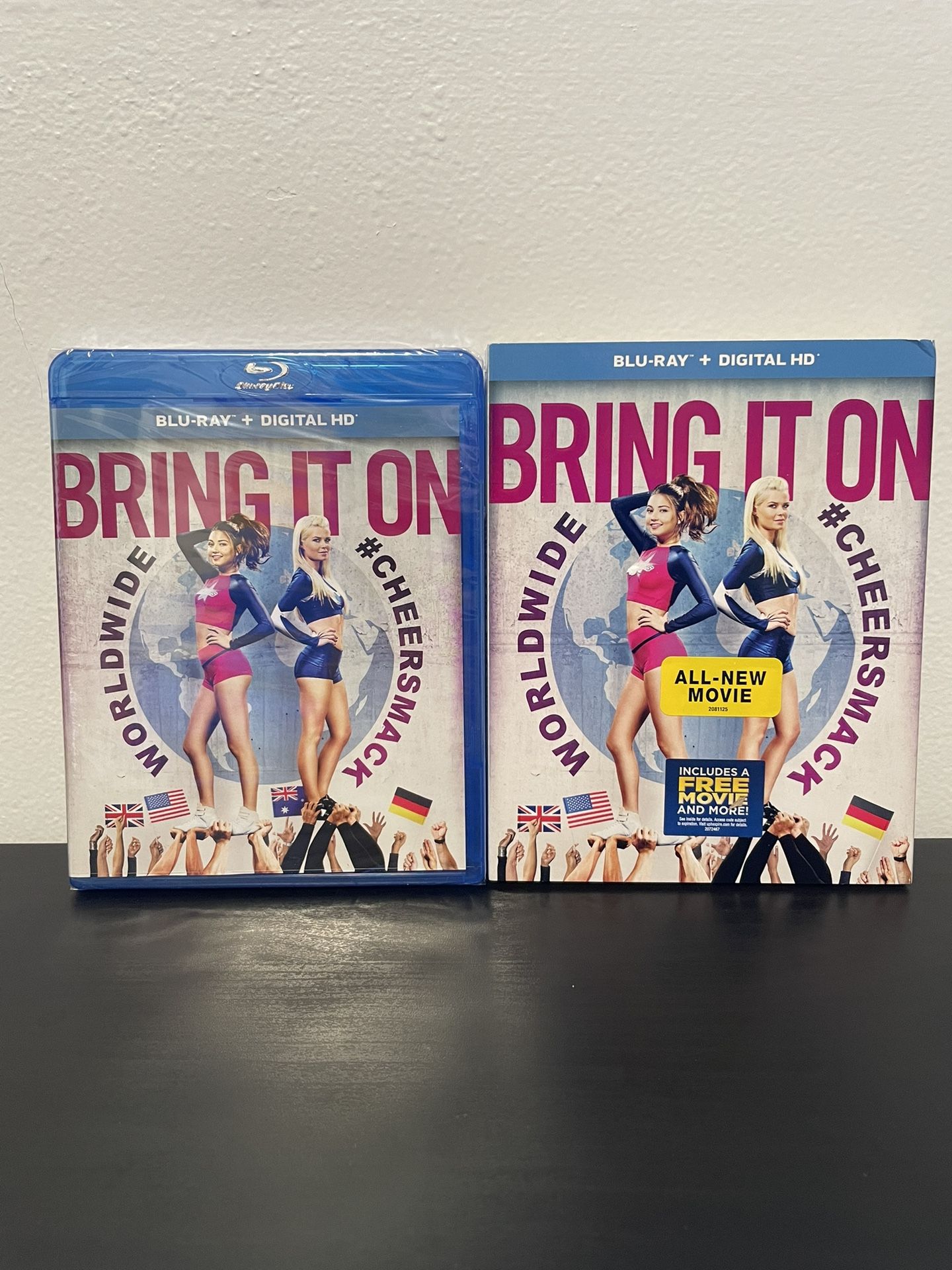Bring It On Worldwide #Cheersmack Blu Ray Movie NEW SEALED w/ SlipCover 2017