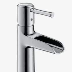 Hansgrohe waterfall lavatory faucet - $75