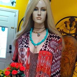 Boho Style Tunic With Tassels 