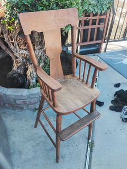Antique Vintage 1940's Highchair
