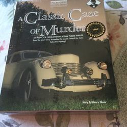 A Classic Case Of Murder.   An Inspector Cross Mystery Jigsaw Puzzle Thriller