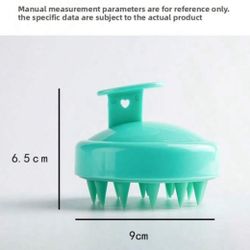 Bundle / Hair Washing Magic Tool Scalp Washing Massage Shampoo Brush Hair Washing Massager Silicone Comb Scalp Scratcher And Stainless Steel Ultra